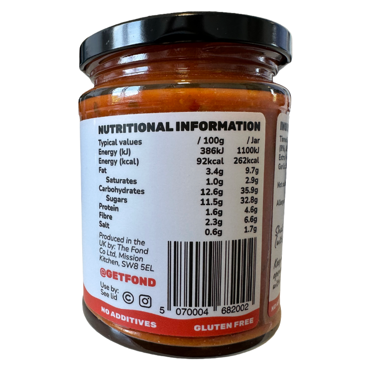 HOT HONEY & TOMATO PASTA SAUCE